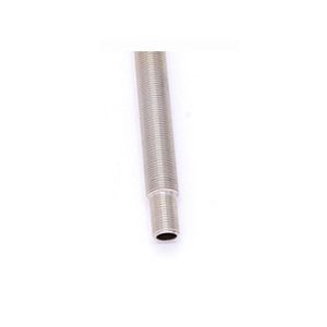 M12x1 steel Threaded Tube 155mm Long Zinc Plated Galvanized