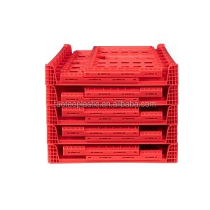 Supermarket Collapsible and Foldable Plastic Storage Boxes with Logistic