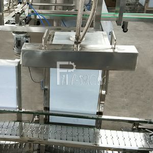 Auto Lifting Feeding SUS 304 120 BPH Gallon Filling Line