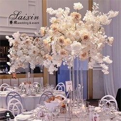 ZT-362 Wedding crystal acrylic wedding centerpiece flower stand