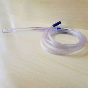 PVC 180cm / 360cm Suction Catheter Tube With Yankauer Handle