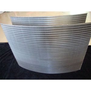 Wrapped Wedge Wire Screen Sieve Filters Bend For A Water Intake