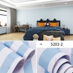 0.45m Floral PVC Wallpaper Self Adhesive Vinyl Peel Stick Wallpaper For Home