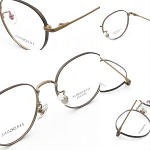 Light Titanium Glasses New Retro Literature And Art ZTO 023