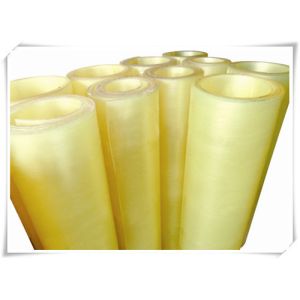 Yellow Color Polyurethane Rubber Sheet Custom Polyurethane Parts Abrasion