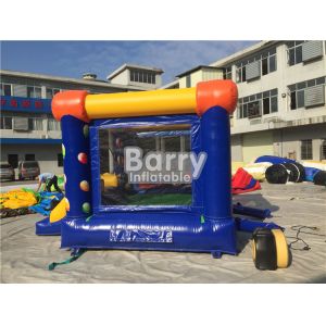 Digital Printing Balloon Inflatable Outdoor Bouncy Castle With Slide Good