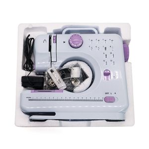 Portable Sewing Machine for Beginners 12 Stitches Lock Stitch Formation 28*12.5