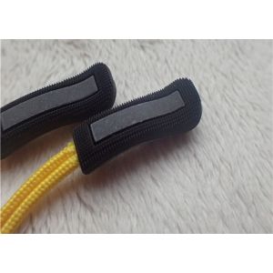 Reflective Strip Silicon Zipper Puller Stability Eco - Friendly