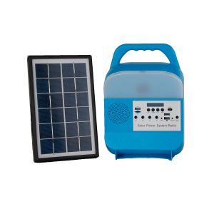 3PCS 5W Portable Solar Light Bulb ABS Solar Panel Home Lighting