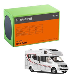 Smart BMS PCM Protection 12 Volt Lithium Battery Pack With 2 Connectors