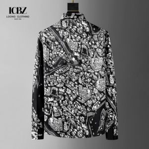 Turn-down Collar Plain Dyed Long Sleeve Casual Plus Size Formal Dress Shirts For