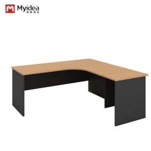 Single Computer Desk With Cabinet Storage