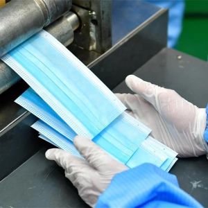 Safe Soft Medical Protective Mask , Disposable Mouth Mask Fluid Resistant