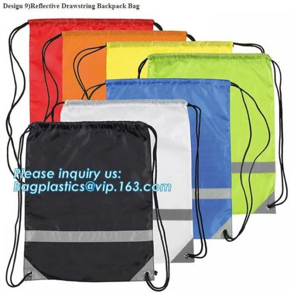 Clear view Mesh material Softback Type and Camping Hiking Use sport backpack,Sports Mesh Bag Drawstring Backpack for Soc