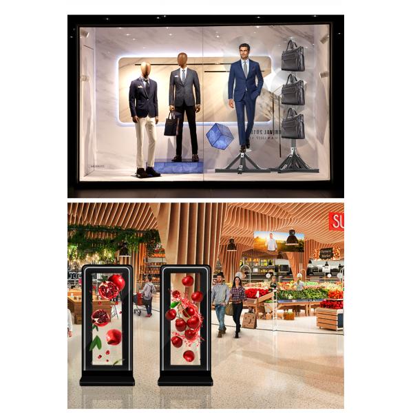 Splice Function 1800 Brightness LED Fan 3D Hologram Projector for Wall Display