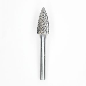 SG-3 Tungsten Carbide Rotary File Pointed Tree Shape With 1/4"Shank For Die