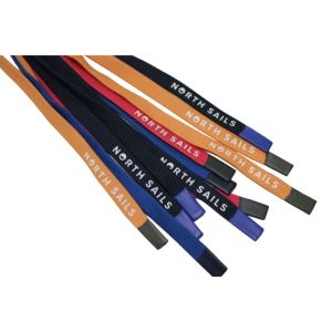 Silicone End Hoodie String Custom Polyester Flat Drawcord For Pants And Garment