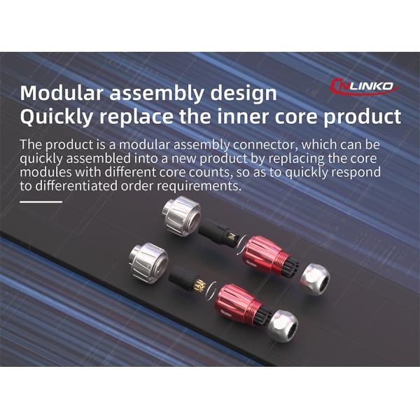 Cnlinko DH 16 Series Locking Screw Type 3 Pin Waterproof Cable Power Plug Connector