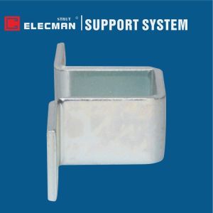 3 Hole U Shape Strut U Bracket Fitting Galvanised Steel