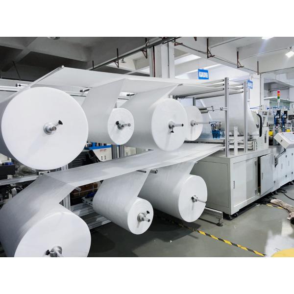 Automatic Sewing Machine Line For Produce Filter Bag Filter Equipment 12KW 220V