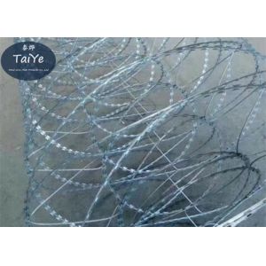 Military BTO 22 Concertina Razor Wire Galvanized Stainless Steel
