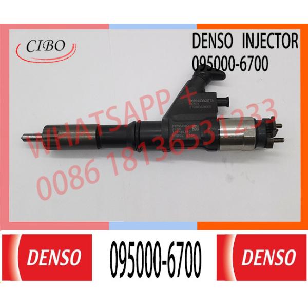 Fuel Injector 095000-6700 6701 Fuel Injection Nozzle for D6114 Xcmg Crane Heavy Truck Howo 336
