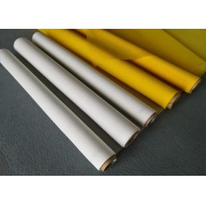 High Tension Polyester Screen Mesh Plain Weave Faster Tension Stability