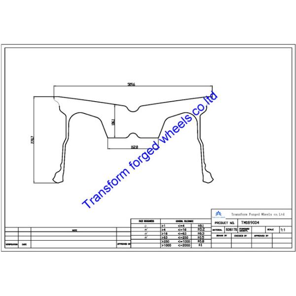 TM189004 18X9 inches forged wheels monoblock wheels blanks Dimple style barrel and rims