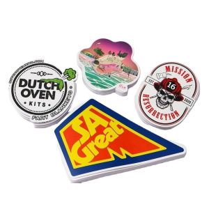 Custom Vinyl PVC Die Cut Sticker Waterproof Logo Label Printing