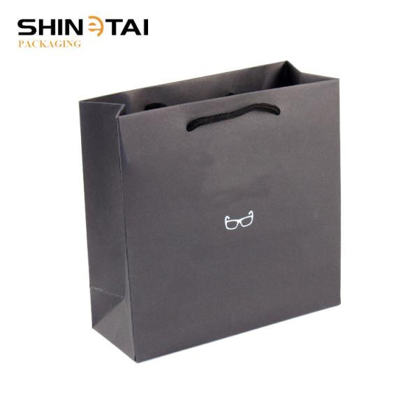 China Black Paper Bag Customised Paper Bag