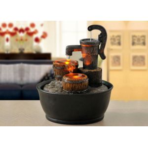 7 Inch Handicraft Indoor Lighted Water Fountains