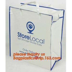 Custom made printed logo reusable laminated PP non woven fabric Tote shopping