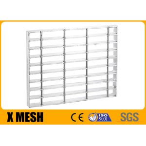 Platform Slab Oil Refinery Welded Steel Grating Astm A123 Standard Serrated Type