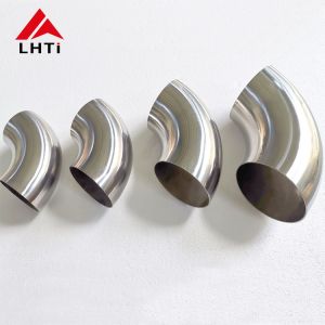 90 Degree Push Titanium Elbow Gr2 Pipe Fitting Bend