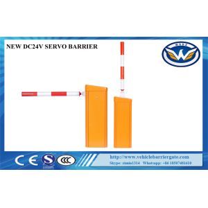 Security Traffic Barrier Gate Solar Powered DC24V IP54 For Toll Gate System