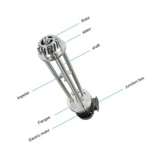 High Shear Mixer Emulsifier Vacuum Emulsifying Homogenizer 400L Loading Capacity