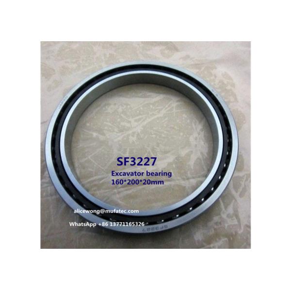 SF3227 travel reduction bearing single row angular contact ball bearing 160*200*20mm