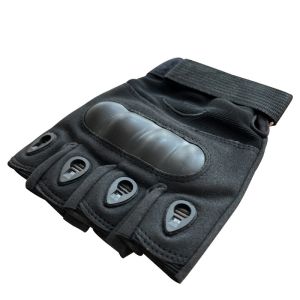 Outdoor Activities Half Finger Touch Screen Hand Protection PU/Nylon/Fiber