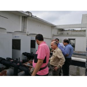 68KW R410A Air Cooled Modular Chiller With DANFOSS Compressor