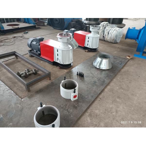 Poultry Feed Diesel Pellet Mill Flat Die Electric Pellet Machine
