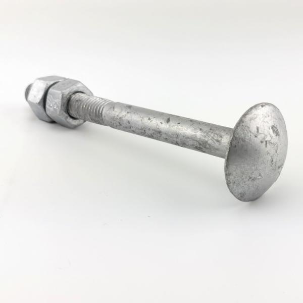 Buy ASTM A394 Type 0 Hot Dip Galvanized Step Bolt 5/8" X 7" at wholesale prices
