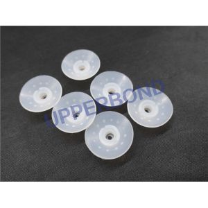 Tobacco Industry White Suction Cap Bowl With Good Ageing Resistance