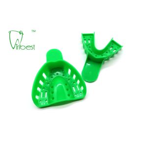 ABS Material Complete Denture Tray With Tapping Holes