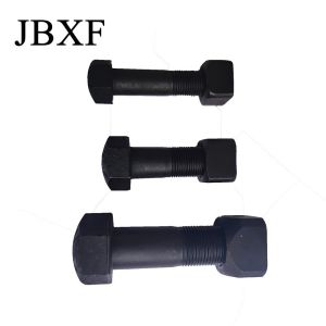 Grade 12.9 Excavator And Bulldozer Sprocket Segment Bolt Nut Hexagon Bolt