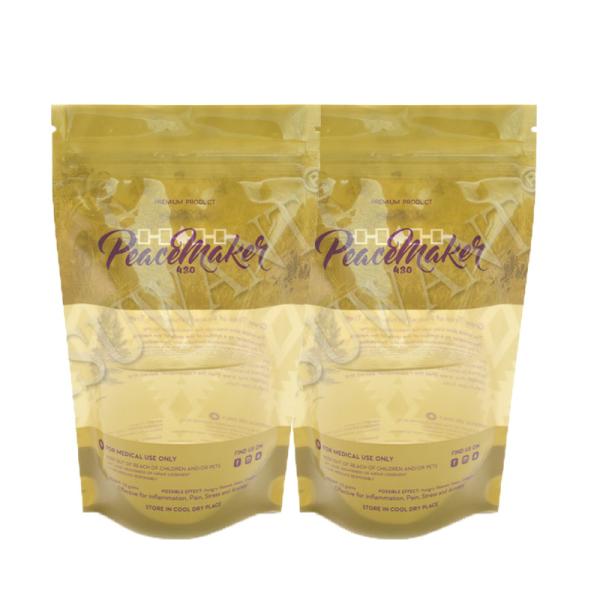 Buy Metalized Mylar Food Bags Biodegradable Gravure Printing With Clear Window at wholesale prices