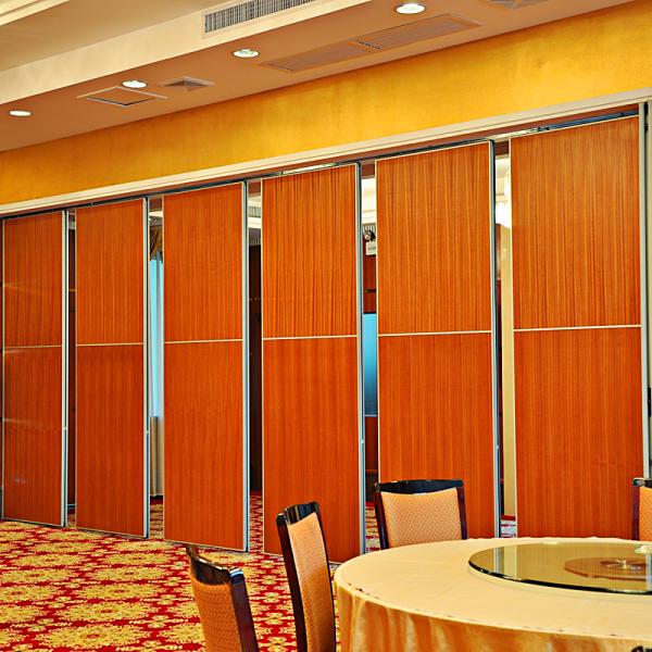 Folding Sliding Aluminum System Movable Partition Wall For Conference Room