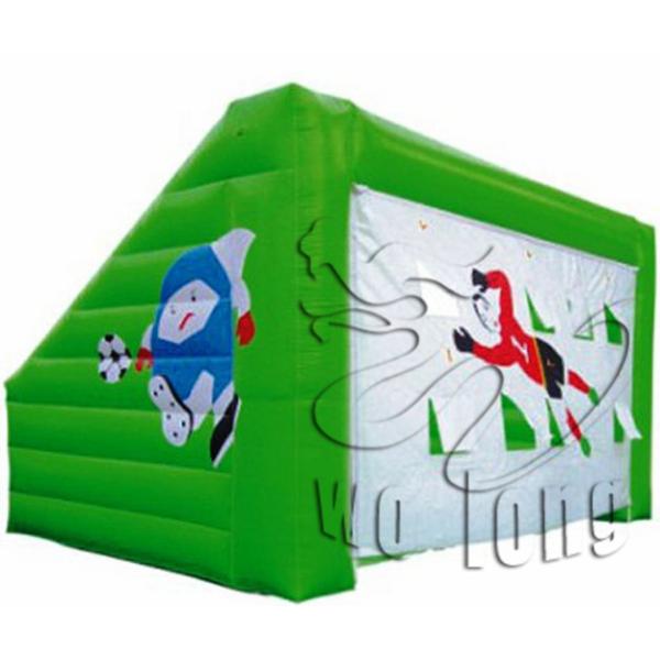 outdoor inflatable sports game, kids football fence