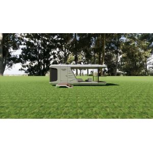 High quality luxury 8.5M*3.3M*3.2M Space capsule hotel room new space capsule