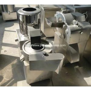 Integrated Potato Washing Peeling and Cutting Machine