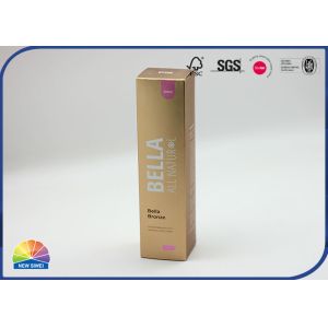 Matte Lamination Folding Carton Box Custom 4c Printed Paper Box